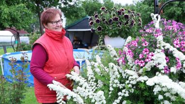 Attēls rakstam: Dārzs, kur zied neatlaidība, kustība un 153 rozes
