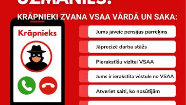 Attēls rakstam: “Pierakstīsim jūs pensijas pārrēķinam” – tā sākas krāpnieku zvani