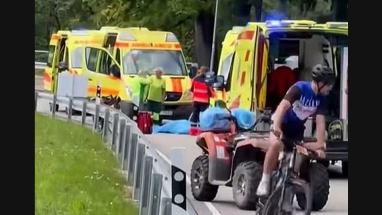 Attēls rakstam: Traģēdija Siguldā: miris Vienības velobrauciena dalībnieks, apstiprina NMPD