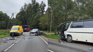 Attēls rakstam: Ulbrokā notikusi smaga autoavārija; zināms iespējamais iemesls