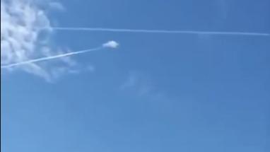 Attēls rakstam: VIDEO: NATO iznīcinātāji Latvijas gaisa telpā notriec dronu