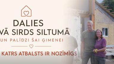 Attēls rakstam: VIDEO: „Pagaidām esam spiesti mitināties teltī” - ugunsgrēkā cietušajai ģimenei Baldonē nepieciešams līdzcilvēku atbalsts