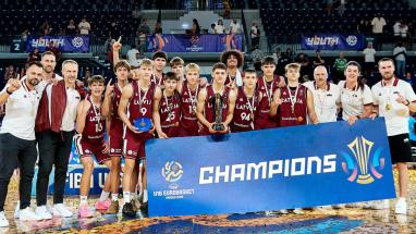Attēls rakstam: Zelta puikas! Latvijas basketbolisti pirmo reizi kļūst par Eiropas U16 čempioniem