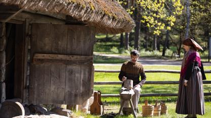 Attēls rakstam: 1.V Pasākums "Viena diena mūsmājās" brīvdabas muzejā