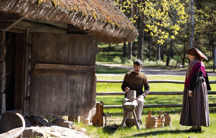 1.V Pasākums "Viena diena mūsmājās" brīvdabas muzejā