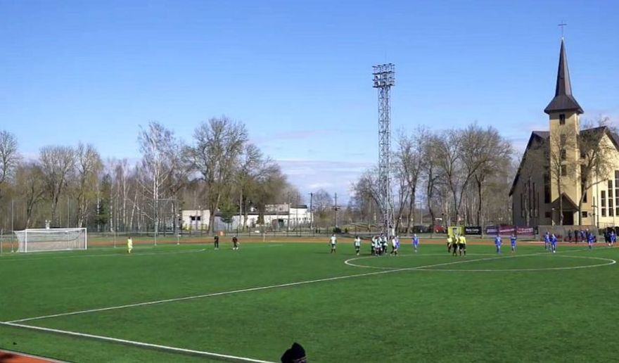 1.V Sieviešu futbola pirmās līgas spēle Olainē