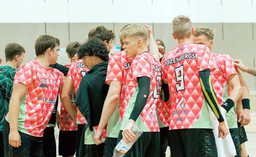 10.III Latvijas handbola pirmās līgas pusfināla spēle Salaspilī