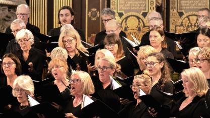 Attēls rakstam: 10.IV Tvikenhemas koru biedrības kora koncerts Siguldā