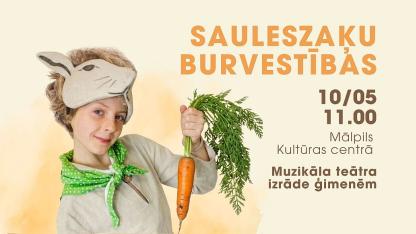 Attēls rakstam: 10.V Muzikāla izrāde "Sauleszaķu burvestības" Mālpilī