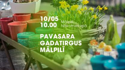 Attēls rakstam: 10.V Pavasara gadatirgus Mālpilī