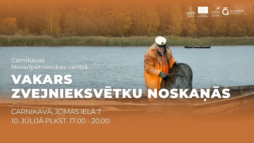 10.VII Vakars Zvejnieksvētku noskaņās Carnikavā