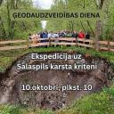 Attēls rakstam: 10.X Ekspedīcija uz Salaspils karsta kriteni