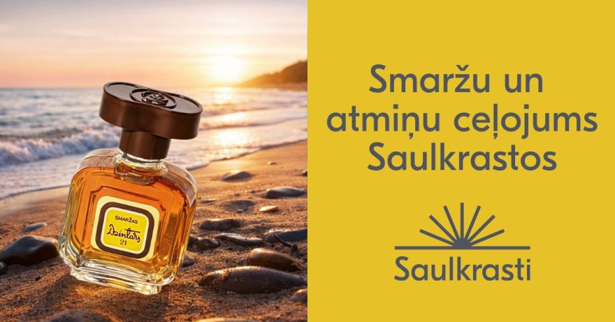 11.IV Lekcija "Smaržu un atmiņu ceļojums" Saulkrastos