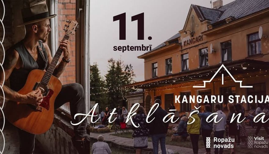 11.IX Kangaru stacijas telpu atklāšana un koncerts