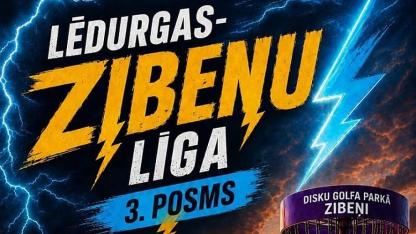 Attēls rakstam: 11.VII Lēdurgas – Zibeņu līgas trešais posms disku golfā Carnikavā