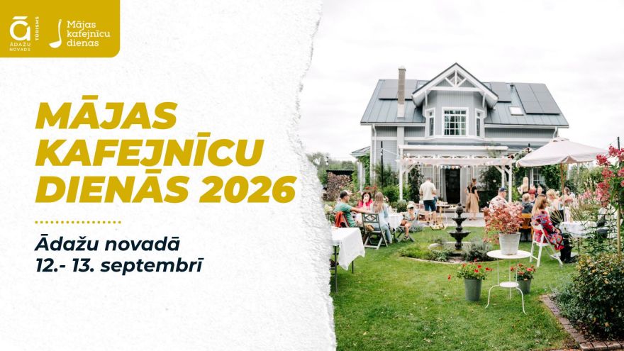 12.-13.IX Mājas kafejnīcu dienas Ādažu novadā