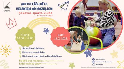 Attēls rakstam: 12.III Aktivitāšu rīts vecākiem ar mazuļiem Ķekavā