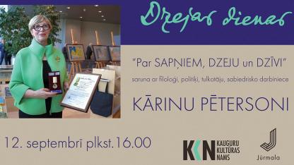 Attēls rakstam: 12.IX Saruna ar Kārinu Pētersoni Kauguros