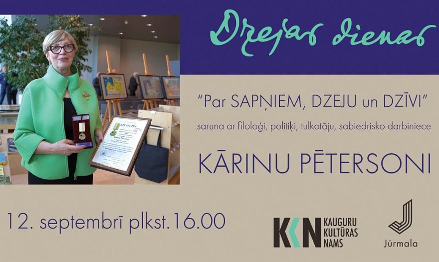 12.IX Saruna ar Kārinu Pētersoni Kauguros