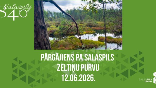 Attēls rakstam: 12.VI Pārgājiens pa Salaspils Zeltiņu purvu