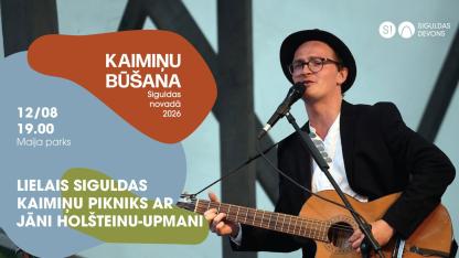 Attēls rakstam: 12.VIII Lielais Siguldas kaimiņu pikniks kopā ar mūziķi Goran Gora Siguldā