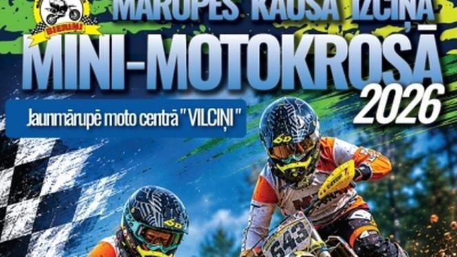 Attēls rakstam: 12.VIII Mārupes kausa izcīņā mini motokrosā Jaunmārupē