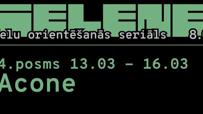 Attēls rakstam: 13.-16.III Ielu orientēšanās seriāla "Ielene 8.0" posms Aconē