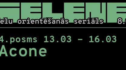 Attēls rakstam: 13.-16.III Ielu orientēšanās seriāla "Ielene 8.0" posms Aconē