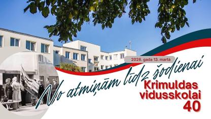 Attēls rakstam: 13.III Krimuldas vidusskolas 40 gadu salidojums Raganā