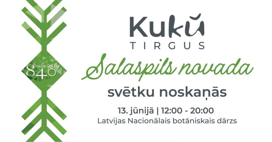 13.VI "Kuku" tirgus svētku noskaņās Salaspilī