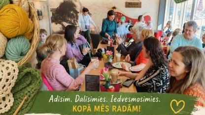 Attēls rakstam: 13.VI Pasaules publiskās adīšanas dienas pasākums Carnikavā