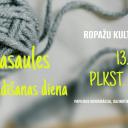 Attēls rakstam: 13.VI Vispasaules publiskās adīšanas dienas pasākums Ropažos