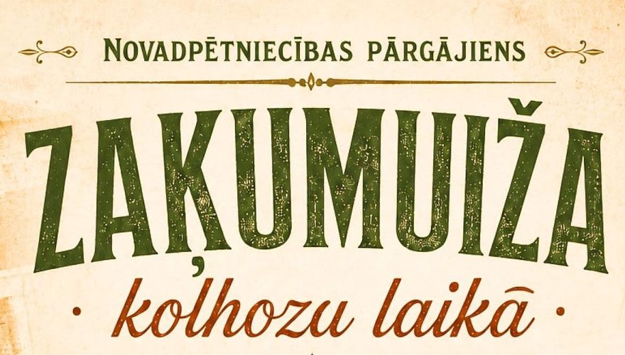 13.VIII Novadpētniecības pasākums "Zaķumuiža kolhozu laikā"
