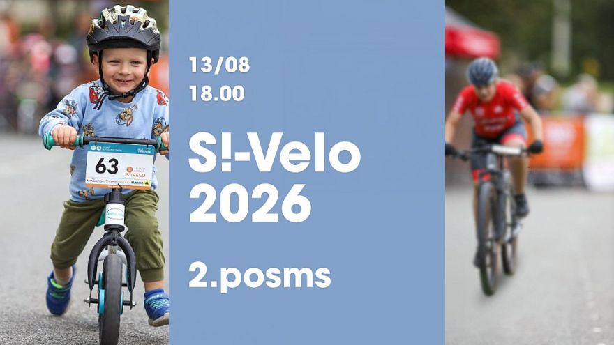 13.VIII Riteņbraukšanas sacensības bērniem un pieaugušajiem "S!-Velo 2026" Siguldā