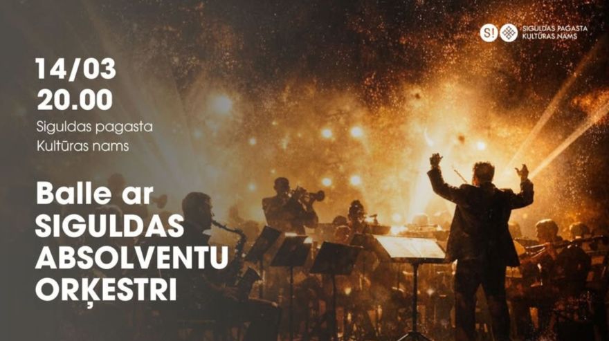 14.III Balle ar Siguldas Absolventu orķestri Siguldā