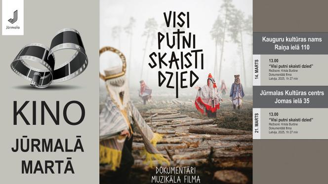 Attēls rakstam: 14.III Dokumentālā filma "Visi putni skaisti dzied" Kauguros