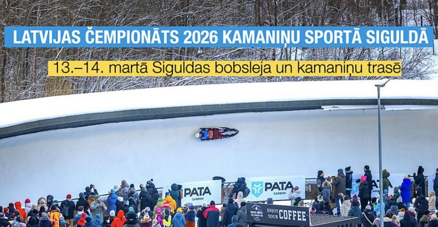 14.III Latvijas čempionāts kamaniņu sportā un veterānu sacensības Siguldā