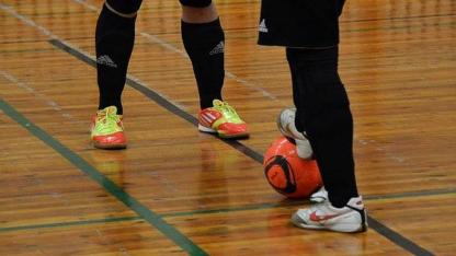 Attēls rakstam: 15.III Telpu futbola virslīgas spēle Salaspilī