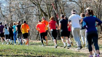 Attēls rakstam: 15.IV Skriešanas sacensības "Pavasara kross Mārupē"