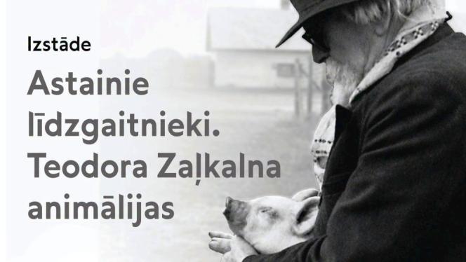 Attēls rakstam: 15.VII Izstādes "Astainie līdzgaitnieki. Teodora Zaļkalna animālijas" atklāšana Turaidā