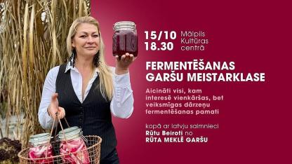 Attēls rakstam: 15.X Fermentēšanas garšu meistarklase Mālpilī