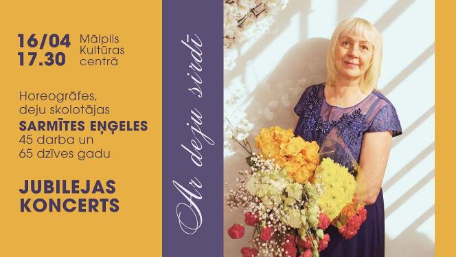 Attēls rakstam: 16.IV Horeogrāfes Sarmītes Eņģeles jubilejas koncerts Mālpilī