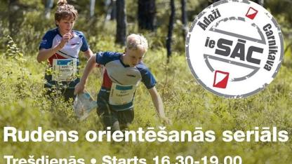 Attēls rakstam: 16.IX Orientēšanās sacensību seriāla "ieSĀC" trešais posms Mežgarciemā