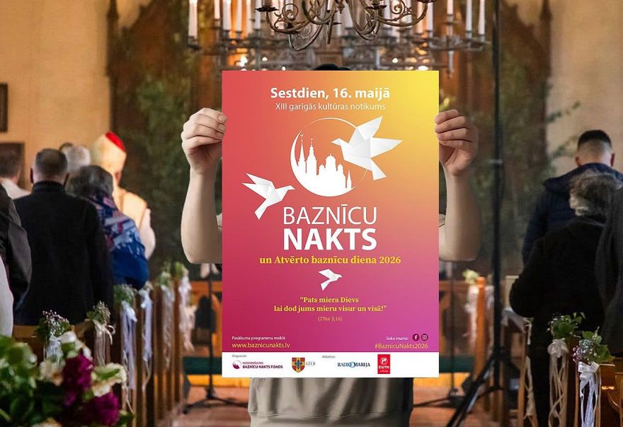 16.V Baznīcu nakts un Atvērto baznīcu diena