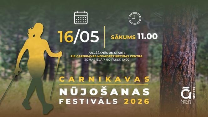 Attēls rakstam: 16.V Carnikavas nūjošanas festivāls