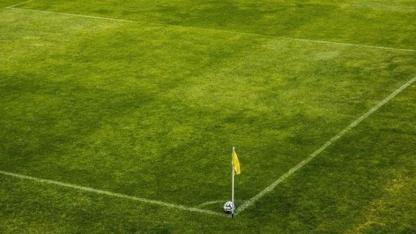 Attēls rakstam: 17.IV Latvijas futbola virslīgas spēle Salaspilī