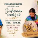 Attēls rakstam: 17.IX Inonantas Milleres gleznu izstādes "Švīkainās smaržas" atklāšana Garkalnē