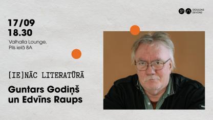 Attēls rakstam: 17.IX Saruna ar dzejnieku un tulkotāju Edvīnu Raupu ciklā "[Ie]nāc literatūrā" Siguldā
