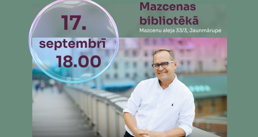 17.IX Tikšanās ar dzejnieku un mūziķi Guntaru Raču Jaunmārupē