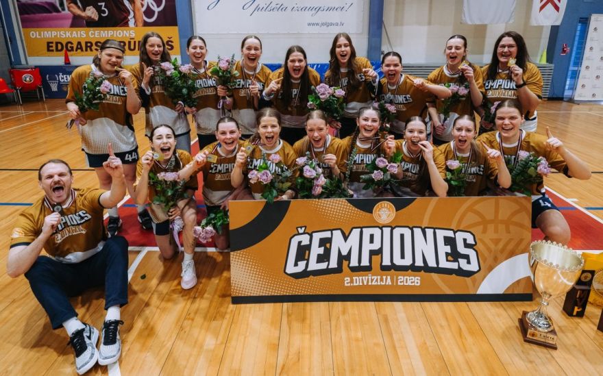 17.X Latvijas Sieviešu basketbola līgas otrās divīzijas spēle Kauguros